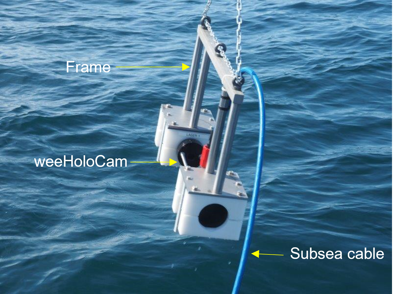 Deployment of weeHoloCam in North Sea - June 2021