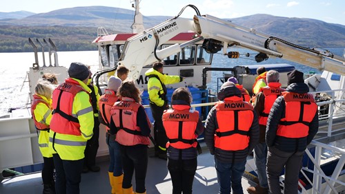 Purification trials: field visit