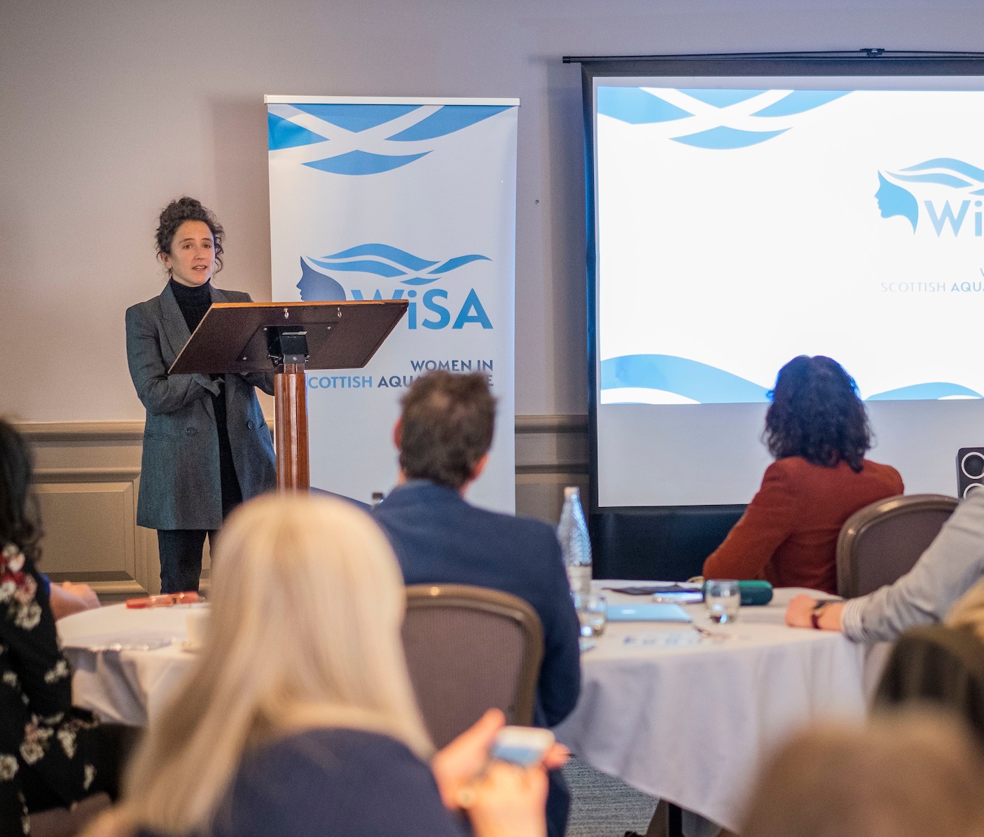 Mairi Gougeon at IWD event