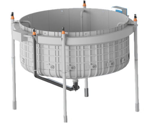 Aquafarm closed containment system